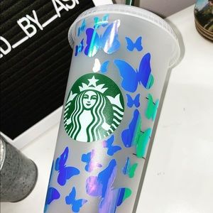 Butterfly holographic Starbucks cup….Ready to ship